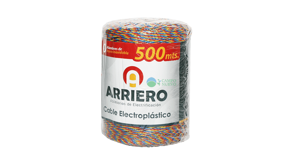 Cable Electroplástico Arriero 9 hilos 500mts.