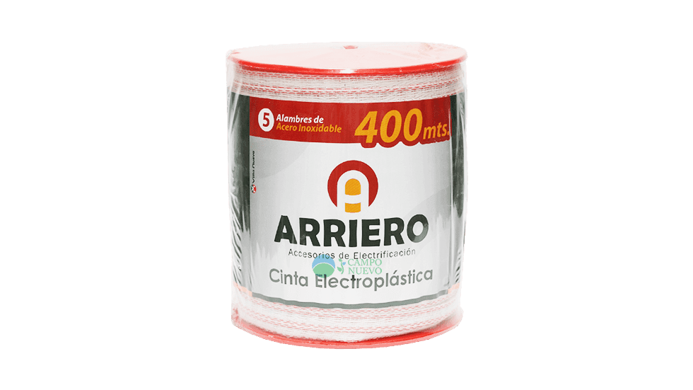 Cinta Electroplástica Arriero 5 hilos 400mts.