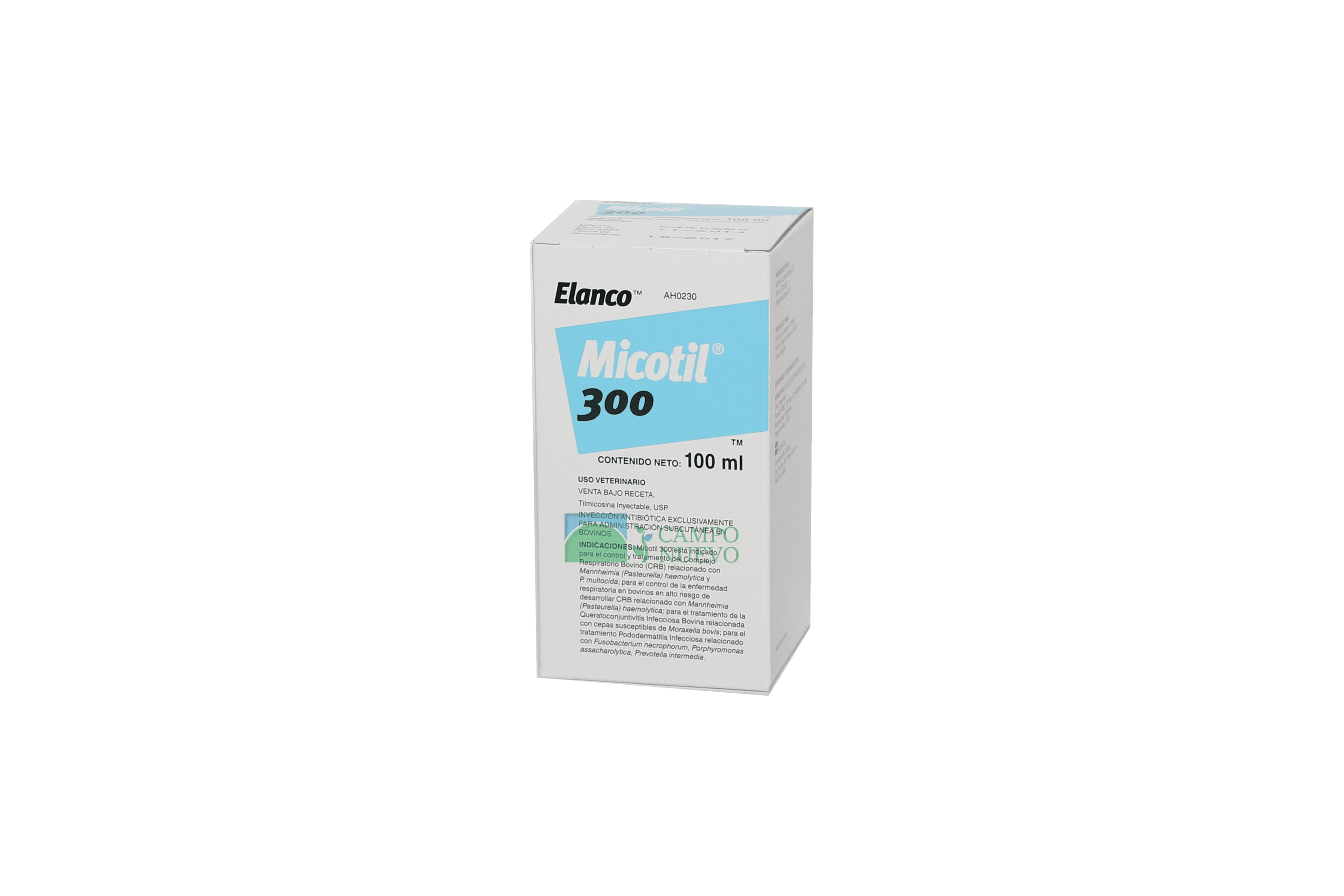 Micotil 300 Elanco 10ml.